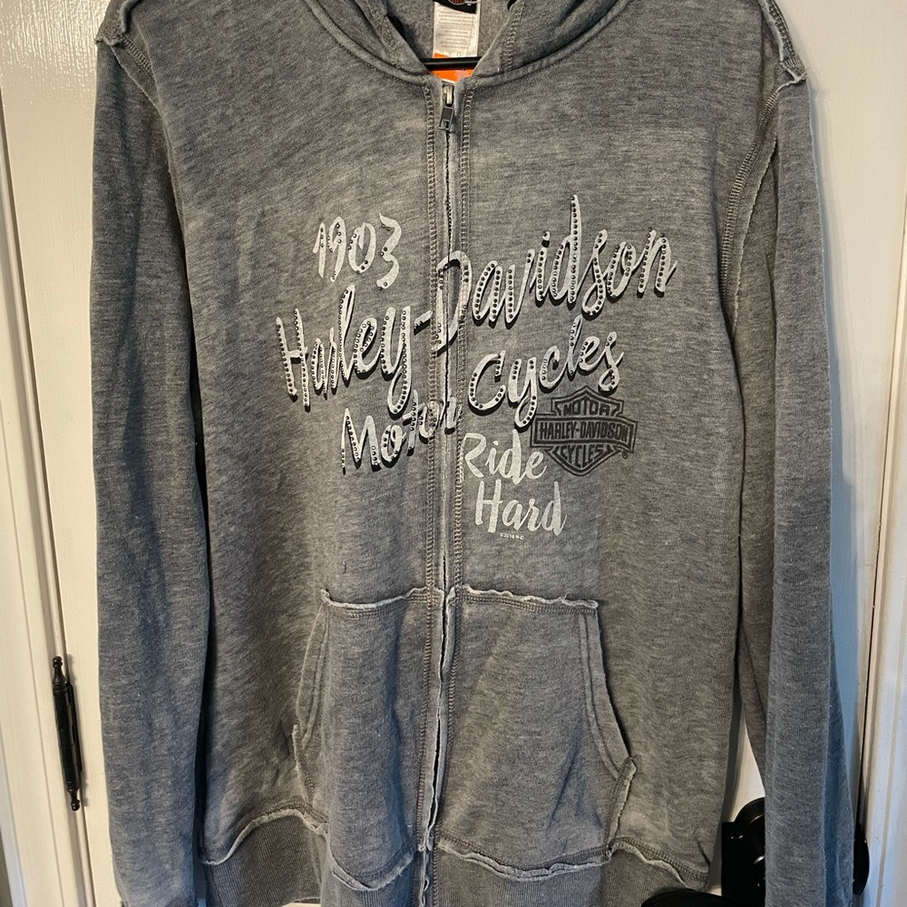 Harley Zip Up Hoodie 🪦
